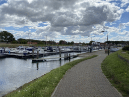 The Stavenisse Harbour, viewed from the northwest side