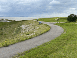 Beach at the south side of the Dijkweg road