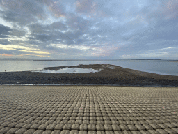 The beach near the Dijkweg road