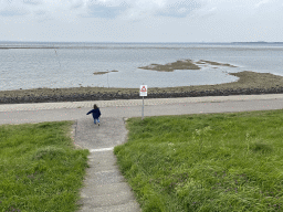 Max at the beach near the Dijkweg road