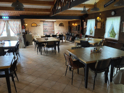 Interior of the restaurant of the Oosterschelde Camping Stavenisse
