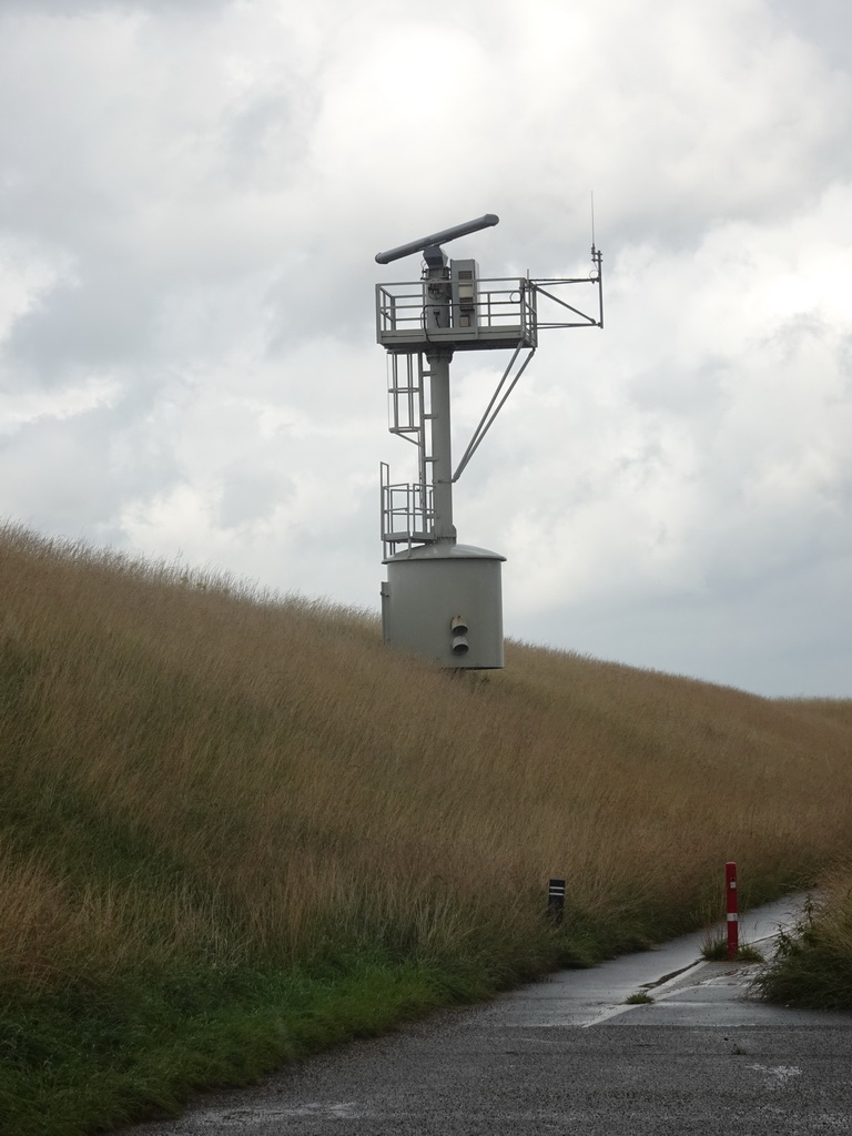 Tower near the Dijkweg road, viewed from the beach