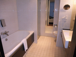 Our bathroom in the Clarion Hotel Stockholm