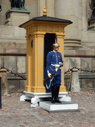 Royal Guard at the southeast side of Stockholm Palace