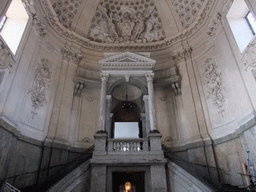 Entrance to the Hall of State (Rikssalen) at the southeast side of Stockholm Palace