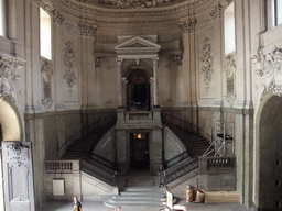 Entrance to the Hall of State and the Treasure Chamber (Skattkammaren) at the southeast side of Stockholm Palace