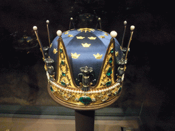 Crown in the Treasure Chamber at the southeast side of Stockholm Palace