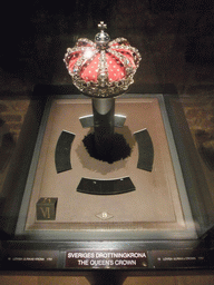 The Queen`s Crown in the Treasure Chamber at the southeast side of Stockholm Palace