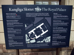 Explanation on the Stockholm Palace