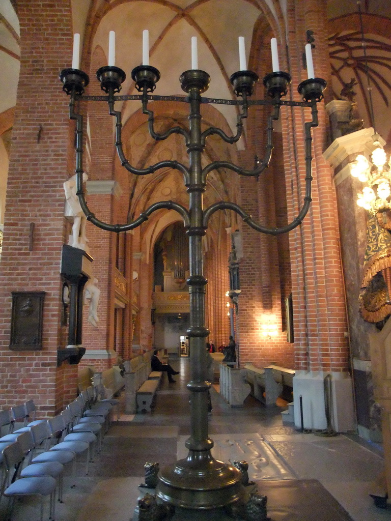 Chandelier in the Saint Nicolaus Church