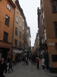 The Västerlanggatan shopping street