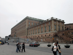 The northwest side of Stockholm Palace