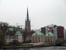 The Riddarholmen Church and the Swedish House of Nobility, viewed from the Riksbron bridge