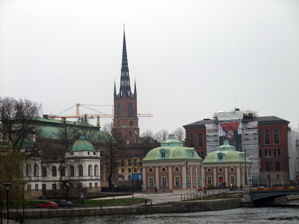 The Riddarholmen Church and the Swedish House of Nobility, viewed from the Riksbron bridge