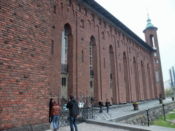 The east side of the Stockholm City Hall