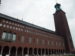 The south side of the Stockholm City Hall