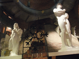 Statues in the Tower Museum in the main tower of the Stockholm City Hall