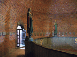 Statues in the Tower Museum in the main tower of the Stockholm City Hall