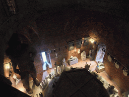 The statue of Erik the Saint and other statues in the Tower Museum in the main tower of the Stockholm City Hall