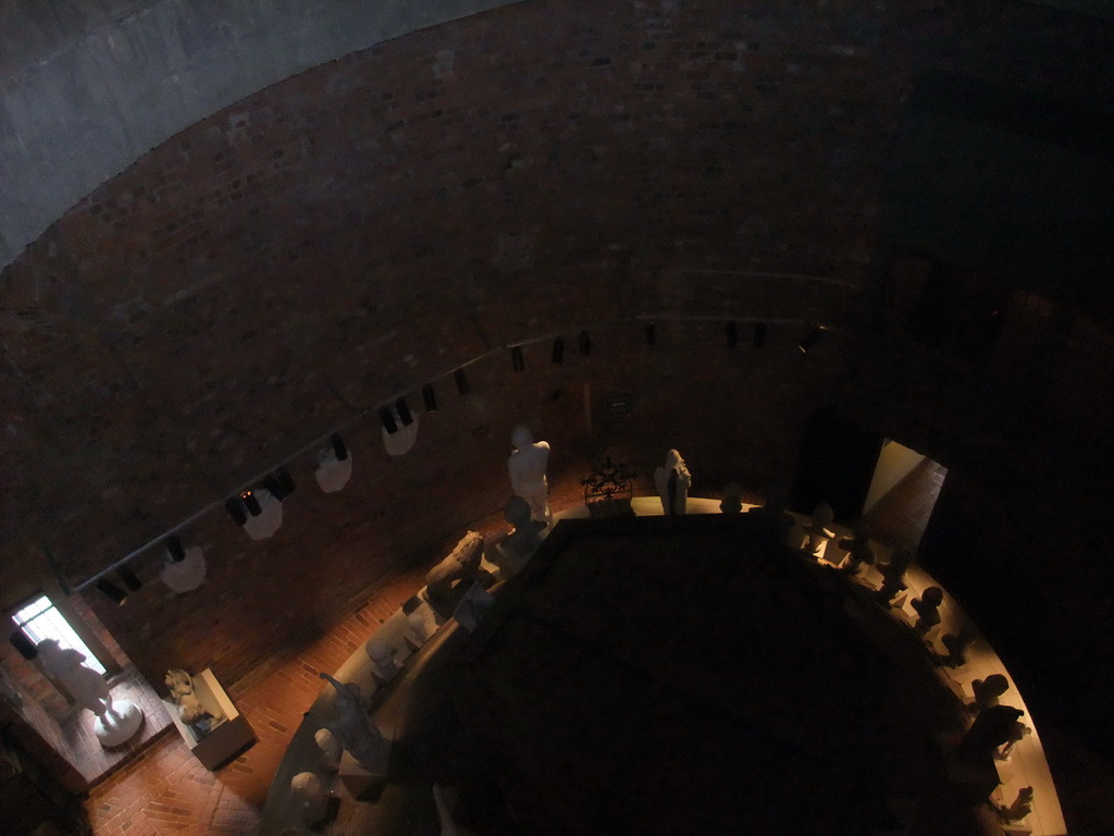 Statues in the Tower Museum in the main tower of the Stockholm City Hall