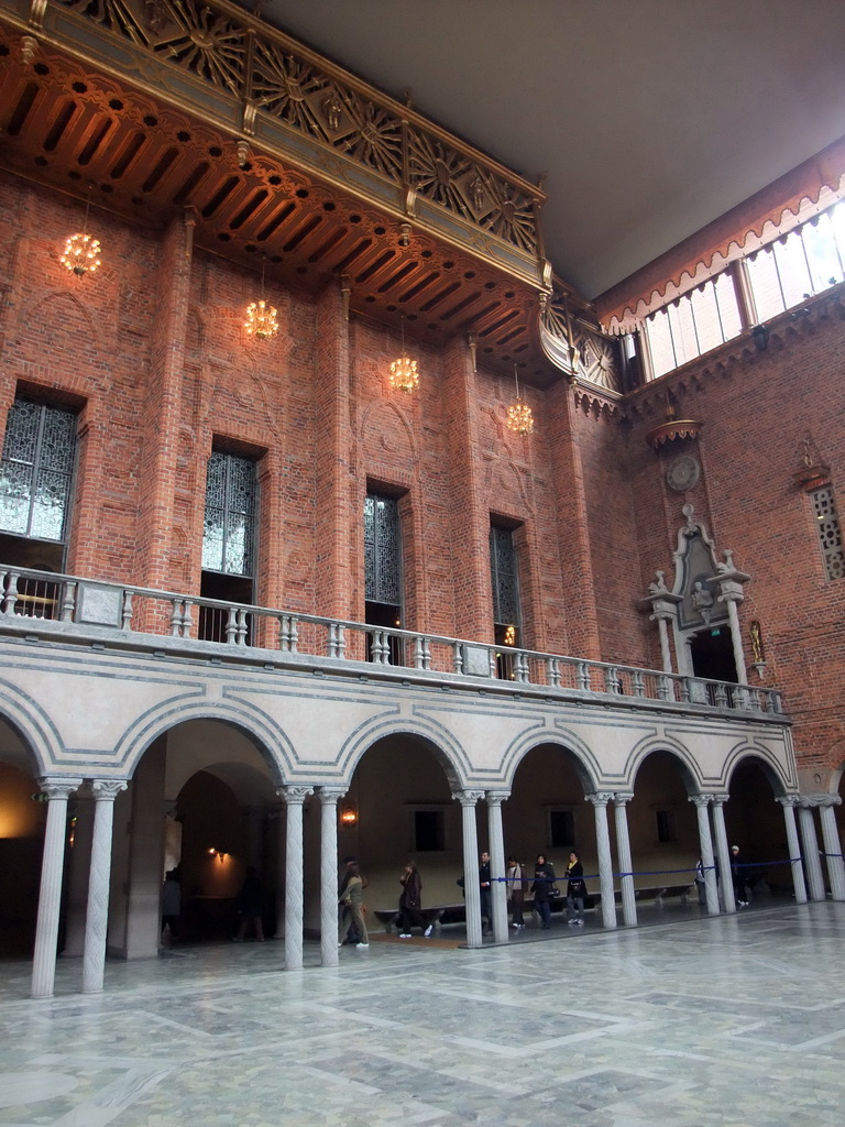 The Blue Hall of the Stockholm City Hall