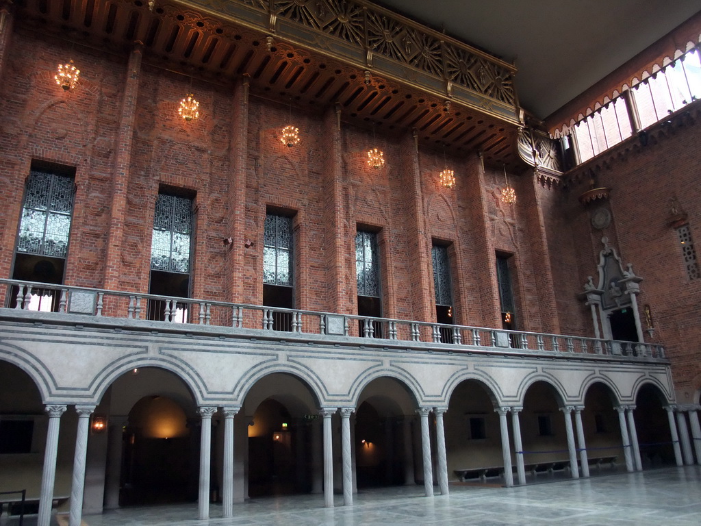 The Blue Hall of the Stockholm City Hall