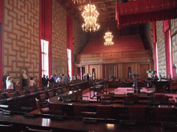 The Council Hall (Radssalen) of the Stockholm City Hall