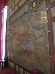 Map of Stockholm, in the Council Hall of the Stockholm City Hall