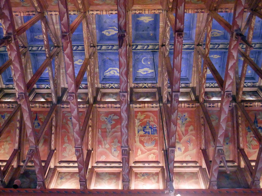 Ceiling of the Council Hall of the Stockholm City Hall