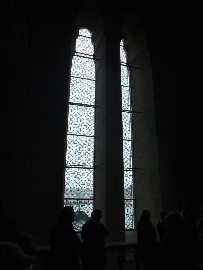Window in a room in the Stockholm City Hall