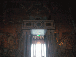 Door and mosaics in the Golden Hall of the Stockholm City Hall