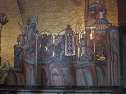 Mosaic in the Golden Hall of the Stockholm City Hall