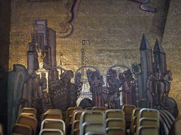 Mosaic in the Golden Hall of the Stockholm City Hall
