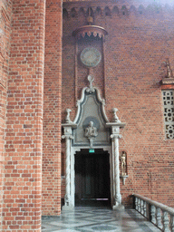 Door in the Blue Hall of the Stockholm City Hall