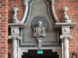 Relief above door in the Blue Hall of the Stockholm City Hall