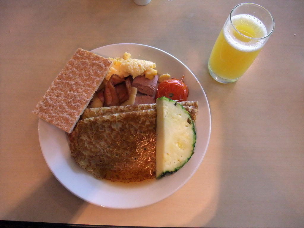 Breakfast in the Clarion Hotel Stockholm