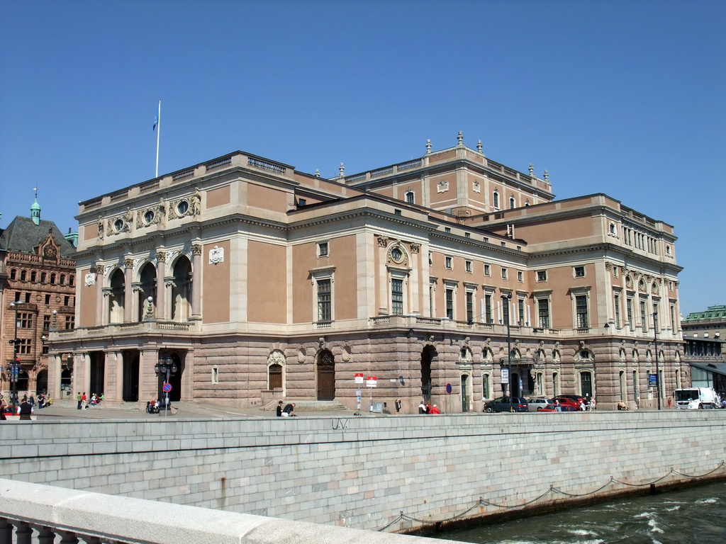 The Royal Swedish Opera, viewed from The Norrbro bridge