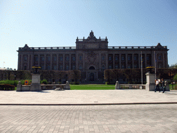 The Riksdag building