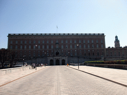 The Norrbro bridge, the Stockholm Palace and the Saint Nicolaus Church