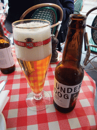 Underdog beer in Prinsen restaurant