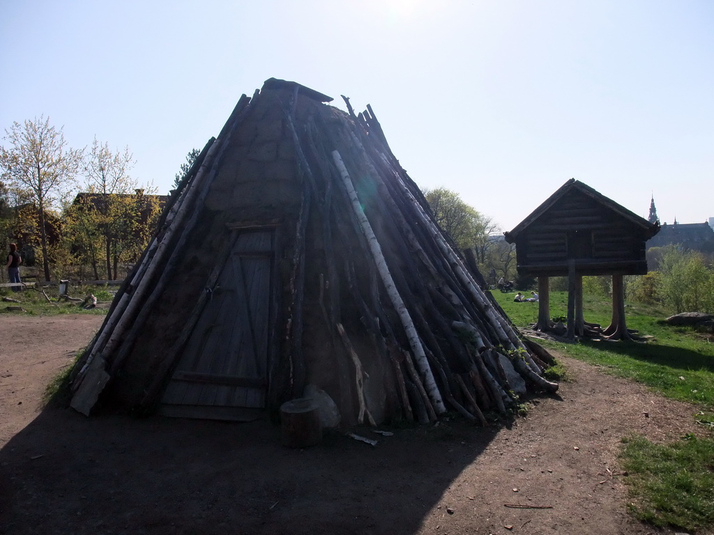 The Sami Camp in the Skansen open air museum