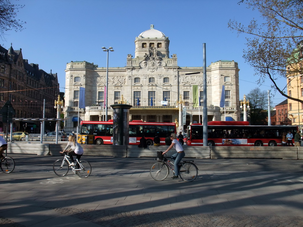 The Royal Dramatic Theatre at the Nybroplan square