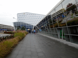 East side of Eindhoven Airport at the Luchthavenweg street