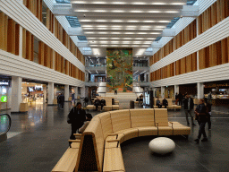 Interior of the lobby at the Ground Floor of the Karolinska University Hospital