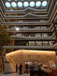 Interior of the Biomedicum building of the Karolinska Institute Campus Solna