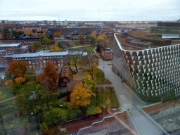 The Karolinska Institute Campus Solna, viewed from the Top Floor of the Karolinska University Hospital