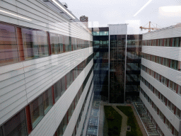 The Inner Square of the Karolinska University Hospital, viewed from the Top Floor
