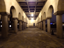 The Arch of the Hundred at the Stockholm City Hall, by night