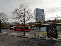 The Brommaplan bus station at the Bromma neighbourhood