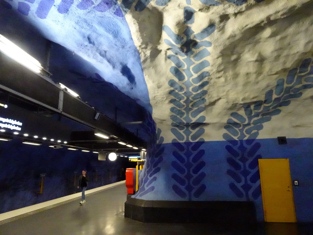 Interior of the T-Centralen subway station